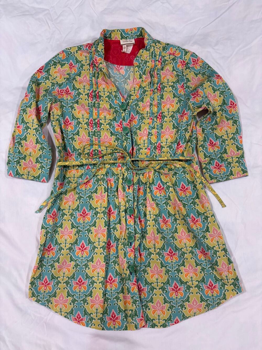Matilda Jane Green Acres Shirt Dress / Tunic Size XS